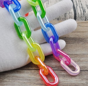 Cadenas de Resina Decorativas para el Hogar, Personalizadas, con Alta Transparencia, Varios Colores Opcionales - Product Image 3