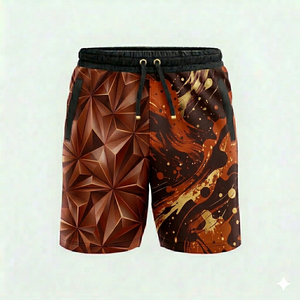 2026 Latest Design High Quality Men's Gym Shorts Pockets Front Casual <b>Canvas</b> Mid Waist Drawstring Closure Knitted Quick Dry - Product Image 6