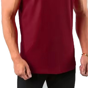 Service OEM – T-shirts unisexe vierges surdimensionnés à logo personnalisé, respirants, grande taille, séchage rapide pour hommes - Product Image 3