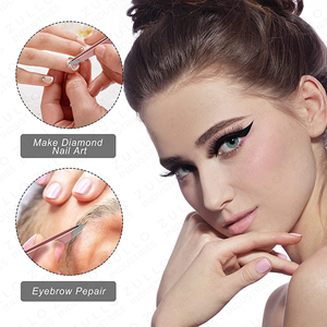Premium Stainless Steel Slanted Tweezers for Eyebrow Shaping Precision Facial Hair Removal Durable Professional Beauty <b>Tool</b> - Product Image 4