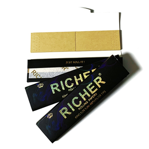 Papel de Liar Personalizado King Size Slim, Natural, Sin Blanquear, de Combustión Lenta, Diseño OEM, Fabricante y Proveedor - Product Image 4