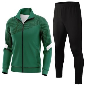 Chándal de Poliéster Transpirable, Chaqueta y Pantalones Deportivos para Gimnasio - Product Image 4