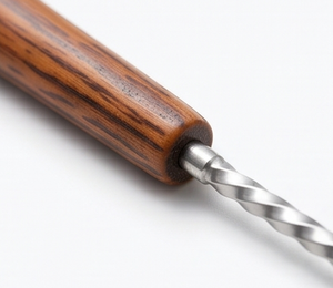 Premium Wooden <b>Handle</b> <b>Bar</b> Spoon Stainless Steel Twist Shaft Minimalist Cocktail Stirring Tool For Cocktail Mixing - Product Image 2