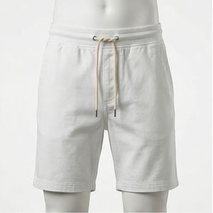 Shorts décontractés pour hommes avec logo personnalisé, vente en gros, été, spandex, polyester, séchage rapide, respirant, cordon de serrage, vêtements de qualité supérieure - Product Image 1
