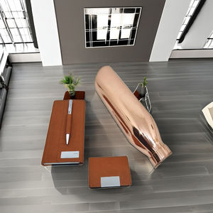 Olivia Eco-Friendly <b>Notepad</b> Combo Pack Notebook Pen Keychain Business Card Gift Set Custom Logo Color Stainless Promotional - Product Image 1