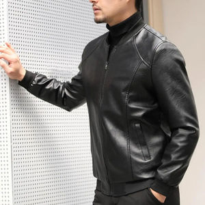 2026 New Arrival Breathable High Quality Custom Design Casual Wholesale Fashion Color Embroidered logo Winter <b>Sheep</b> <b>Skin</b> <b>Jacket</b> - Product Image 4
