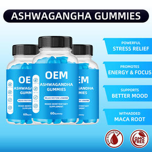 Gummies d'Ashwagandha OEM avec complexe de vitamine <span class=keywords><strong>B</strong></span> pour le stress et l'équilibre énergétique - Product Image 4