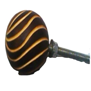 Hardware colorido armario perillas de puerta cajón armario de cocina perilla de puerta de madera - Product Image 1