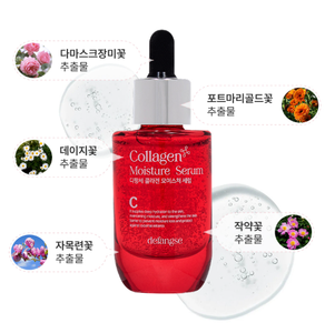 Suero Hidratante Facial con Colágeno, Niacinamida, Glicerina y B5 para el Cuidado de la Piel y el Contorno de Ojos, 30 ml - Product Image 2