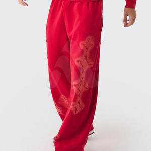 Conjunto Deportivo Informal de Invierno con Capucha y Estampado, Ropa Deportiva Personalizada para Hombre, Chándal Bordado de Dos Piezas para Gimnasio y Running - Product Image 5