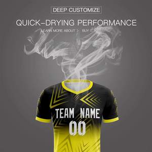 Tenues de football tendance très demandées, maillots respirants à manches courtes, ensemble de football personnalisé pour l'école, uniforme de football pour adultes, OEM - Product Image 4