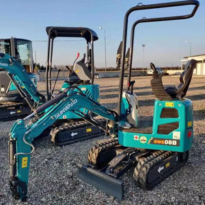 Excavatrice sur chenilles d'occasion robuste de 3 tonnes avec moteur diesel à couple élevé et godet renforcé pour la construction de fondations - Product Image 1