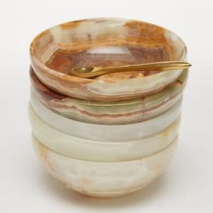 Tazón de Resina Epoxi Hecho a Mano para Frutas y Bocadillos – Tazones de Resina Premium con Diseño de Olas Oceánicas para Mesa de Comedor - Product Image 5