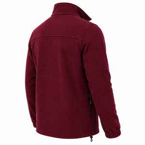 Chaqueta Polar de Invierno para Hombre de Alta Calidad, Cuello Alto, Bolsillos con Cremallera, Ropa de Trabajo Térmica, Tonos Vibrantes - Product Image 6