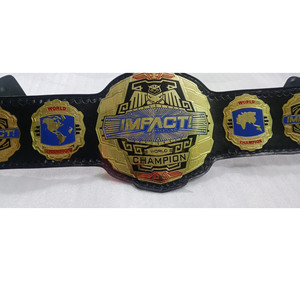 Custom IBO World MMA Championship Belts-Wholesale Customizable Color/Logo/Size Front Logo Zinc/Brass/Leather <b>Material</b> - Product Image 1