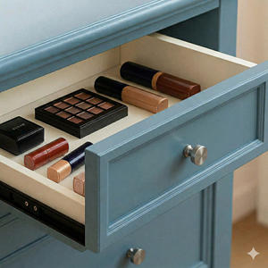 Perilla redonda moderna de aleación de Zinc, acabado de níquel cepillado, manija de cajón sólida duradera para armario de cocina y baño - Product Image 4