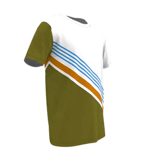 T-shirts vierges surdimensionnés pour hommes les plus vendus, personnalisables, pour l'été, 100 % polyester, respirants, écologiques, séchage rapide, haute qualité - Product Image 3