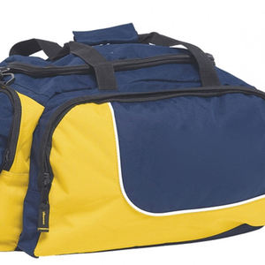 Top Trending Navy Yellow <b>Duffel</b> <b>Bag</b> 30-<b>40L</b> Zipper Closure Unisex Gym Sports Travel <b>Bag</b> Casual Style Polyester Material - Product Image 6