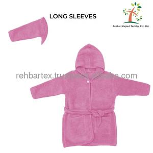 Vêtements de nuit unisexes sur mesure, 100% coton doux, vêtements de nuit à capuche pour enfants, très absorbants et durables pour l'hiver - Product Image 4
