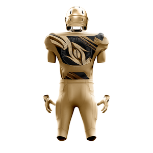 Ensemble de maillot et pantalon de football américain pour hommes, vêtements de sport durables pour l'entraînement en équipe, les matchs et les performances - Product Image 2