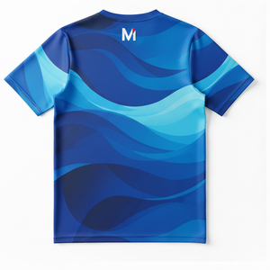 Sublimated <b>Compression</b> <b>Shirt</b> Long Sleeve UV 50+ Protection Water Sports Surf Rashguard Quick Dry Lightweight Jersey - Product Image 3