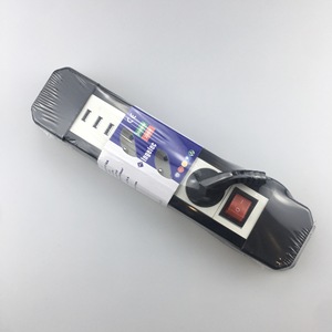 3way France Type Rallonge USB 3 Prises Power Strip Avec 3 Ports USB Socket Charger <span class=keywords><strong>Voyage</strong></span> (5V3A) 1.5 Cable - Product Image 1