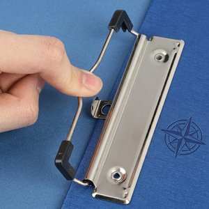 Custom OEM ODM A4 PVC <b>Clipboard</b> with Rounded Corners Metal Clip Writing Board for Classroom - Product Image 4