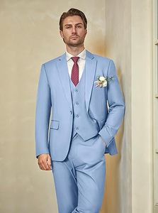 Costume de marié haut de gamme, pantalon et veste, pour mariage et soirée - Product Image 3