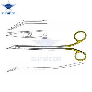 Ciseaux chirurgicaux Dean Scissors Plain 12 cm (4-3/4 pouces) tranchants TC Gold avec lames de coupe de précision et usage professionnel - Product Image 4