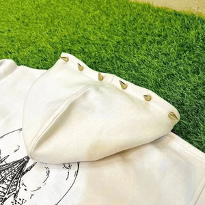 เสื้อฮู้ดซิปผ้าฟลีซพิมพ์ลายพัฟฟ์  ผ้าฝ้ายออร์แกนิค 100%  แบบยูนิเซ็กส์  ใส่ได้ทุกเพศ  ระบายอากาศได้ดี เหมาะสำหรับฤดูหนาว สวมใส่สบาย - Product Image 3