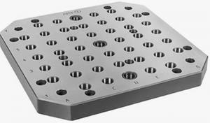 Precision Ground <b>Tooling</b> Plate with Grid Holes for CNC Milling - Product Image 2