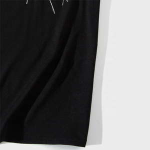 Unisex Plus Size Rhinestone Front Streetwear T-<b>Shirt</b> Oversized Graphic Heavy Cotton <b>Y2K</b> Casual Hip Hop Fashion Breathable Soft - Product Image 6