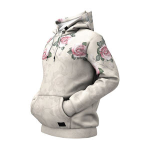 Vêtements pour hommes sur mesure, sweats à capuche sublimés, vêtements d'extérieur, qualité supérieure, vente chaude, sweats à capuche thermiques sublimés à imprimé floral pour hommes - Product Image 3