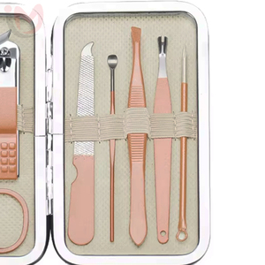 High Quality 7 in 1 Steel Manicure & Pedicure Set Cuticle Care <b>Nail</b> Clipper Tools with Travel Case Hot Selling Personal Care <b>Kit</b> - Product Image 2