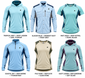 Vêtements de pêche pour hommes pour l'été et les climats chauds - Deep Lagoon - Six couleurs - Fabricant de vêtements de sport et de plein air - Product Image 5