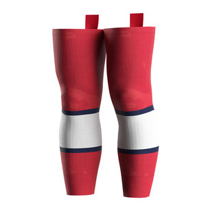 Chaussettes de hockey sur glace au design tendance, nouvelle collection, chaussettes de hockey sur glace avec impression de logo personnalisée, chaussettes de sport - Product Image 1