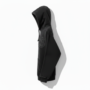 Sudadera con Capucha de Lujo al por Mayor con Estampado 3D Puff, 500GSM, Gruesa, Oversize para Hombre, de Forro Polar, Hombros Caídos, con Logotipo Personalizado - Product Image 3