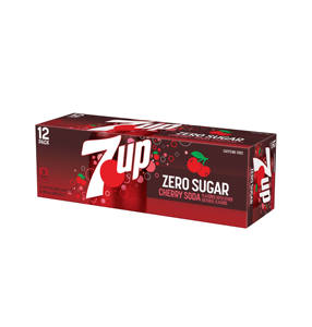 Botella de Refresco 7UP Sabor Cereza Sin Cafeína, Paquete a Granel de 2 L para Supermercados y Distribuidores de Bebidas - Product Image 3