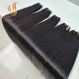 ผมต่อแบบมนุษย์สำหรับต่อผมตรงกระดูกแบบคู่6 "-34" นุ่มมากและนุ่มลื่น - Product Image 3