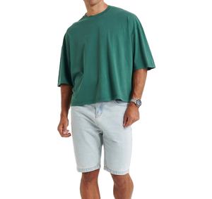 T-shirts décontractés pour hommes en gros 100% coton de haute qualité coupe ample surdimensionné épaule tombante vierge grande taille 2026 - Product Image 1