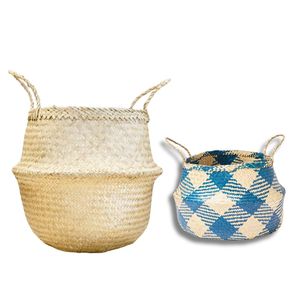 Decorative Handmade SEAGRASS BELLY <b>BASKETS</b> for Plant Pot Cover and Decor, OEM ODM Handmade Woven <b>Basket</b> - Product Image 1