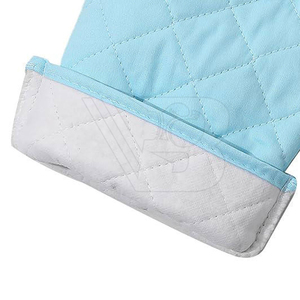 Custom LOGO Print Heat Resistant Winter Eco-Friendly Kitchen BBQ Oven Gloves <b>Mitt</b> Cooking Chef Baking Cotton <b>Mitts</b> Set - Product Image 6