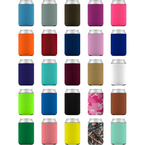 Vente en gros de porte-canettes de bière en néoprène isolant, personnalisables avec logo, souples, durables, tendance, grande capacité, portables et pliables - Product Image 4