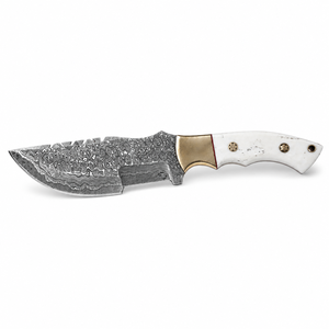 Couteau de chef en acier Damas forgé à la main, service OEM à faible MOQ, couteau de cuisine Tracker personnalisé, couteau léger - Product Image 4