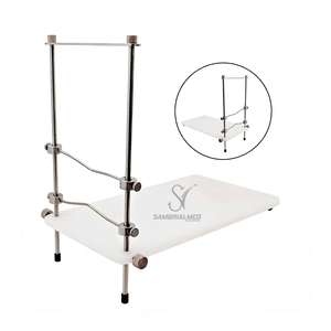 Équipement vétérinaire de table de qualité supérieure en acier inoxydable pour lapins et rongeurs, longueur 28 cm, largeur 13,5 cm, hauteur 29 cm - Product Image 6