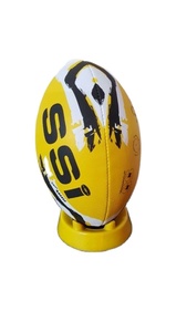 Balle de rugby d'entraînement Pro Grip Surface antidérapante durable pour l'entraînement et la manipulation des exercices - Product Image 4