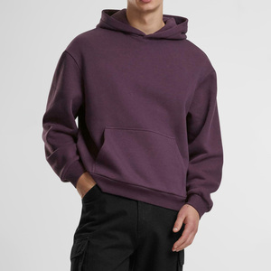 Sudadera con capucha extragrande personalizada de 420 g/m² para hombre, 100 % algodón de secado rápido, con logotipo personalizado e impresión digital - Product Image 1