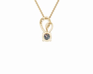 0.594 Carat Lab Grown Diamond Oval Cut Pendant <b>16</b> Piece Luxury Necklace 9K 14K 18K Yellow Rose Gold Jewelry Anniversary Gift - Product Image 3