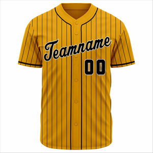 Nouvelle arrivée, maillot de baseball personnalisé, respirant, confortable et à séchage rapide, en qualité supérieure 100% premium. - Product Image 5