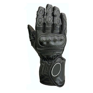 Gants de moto personnalisés OEM de haute qualité, gants de moto professionnels pour motards, gants de course en cuir à doigts complets - Product Image 2